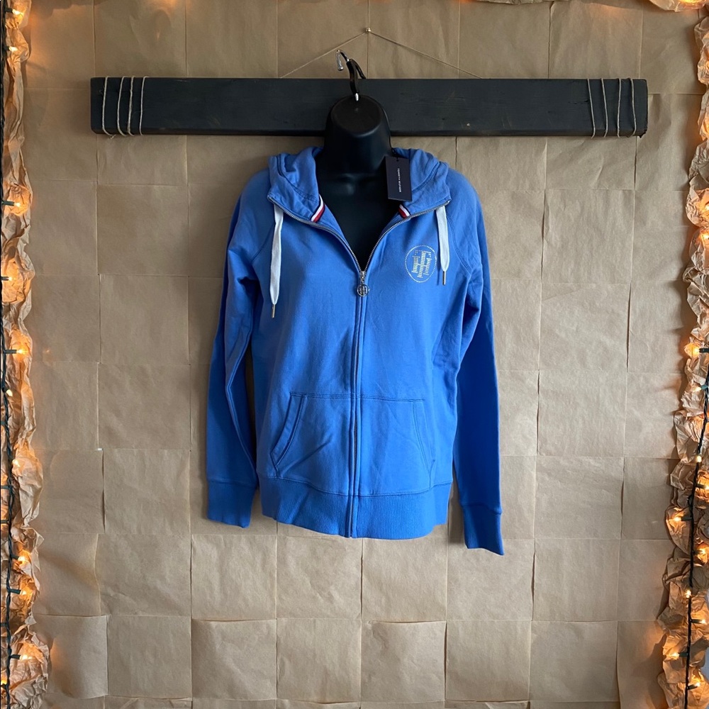 Light Blue Tommy Hilfiger Zip Up